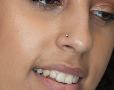 Piercing en nariz