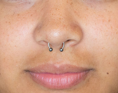 Piercing septum