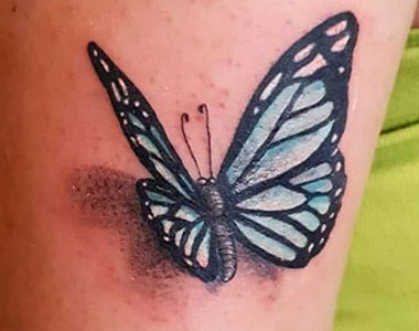 Tatuaje de mariposa